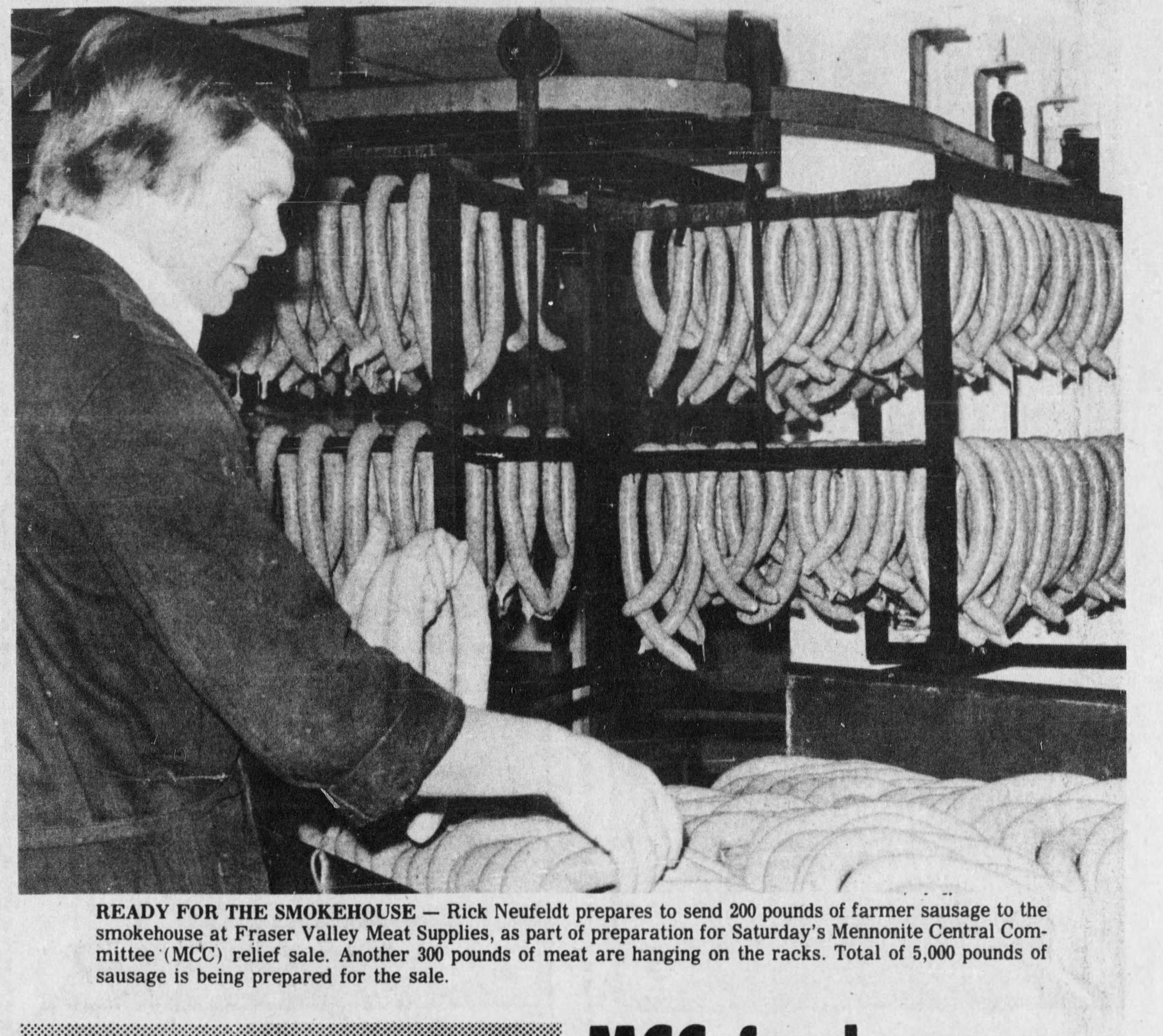 Fraser Valley Meats Chilliwack Butcher Shop History 1977