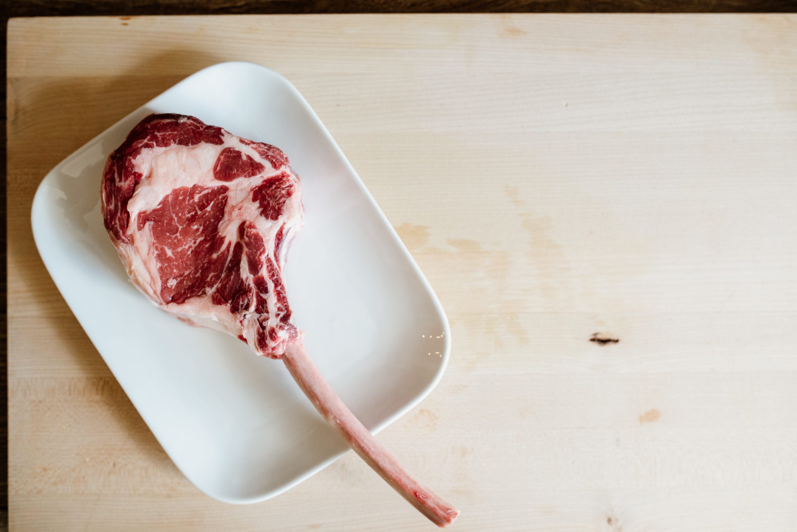 63 Acres Premium BC Beef Tomahawk Steak - Fraser Valley Meats